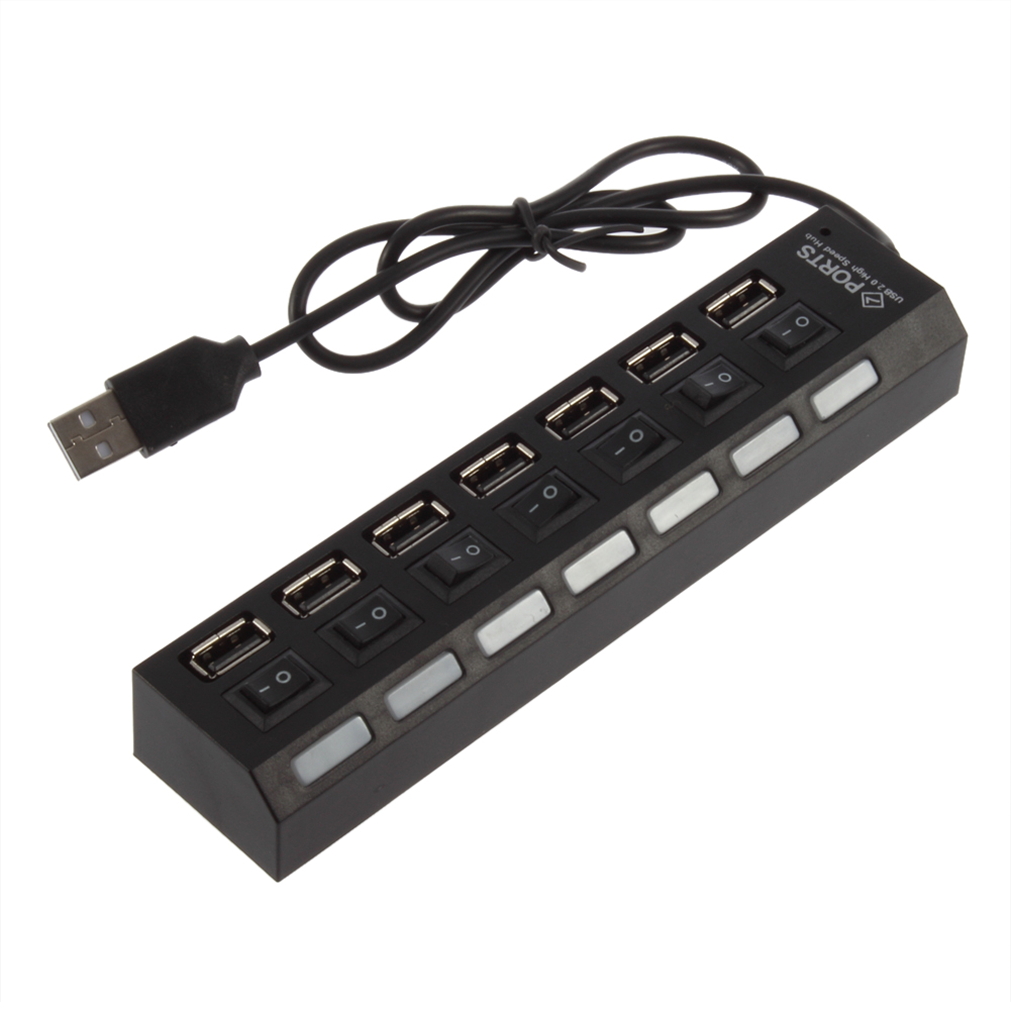 USB 2.0 HUB 7 Port