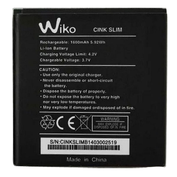 Pin Wiko Cink Slim