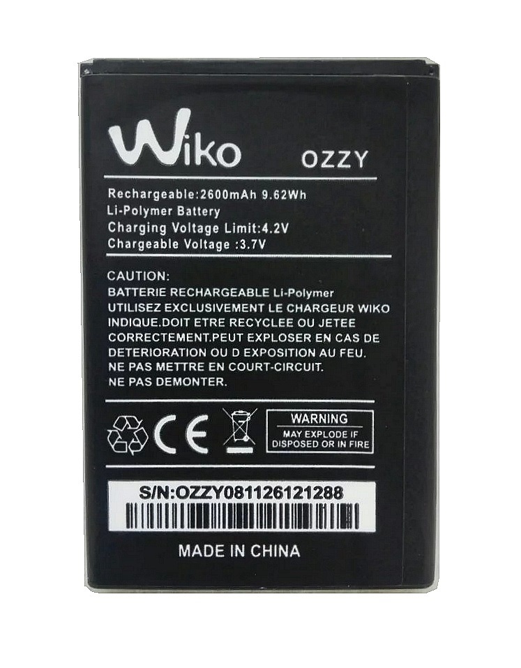 Pin Wiko Ozzy
