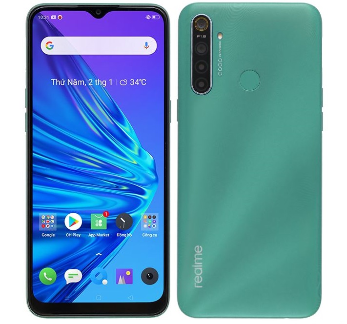 Điện thoại Realme 5i 3GB 32GB - Hàng chính hãng