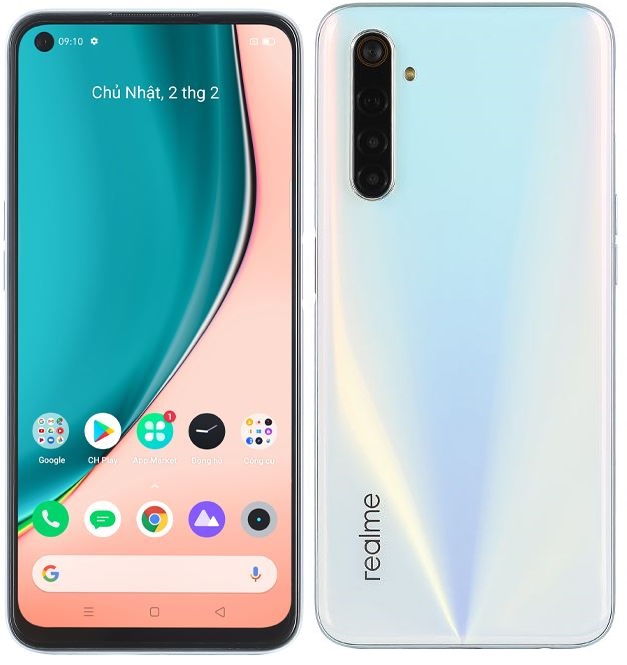 Điện thoại Realme 6 4GB 128GB - Hàng chính hãng