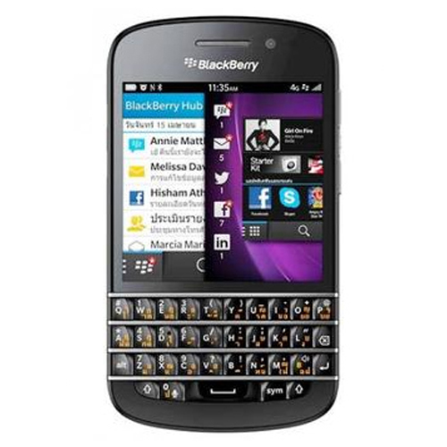 BlackBerry Q10 (Thai Keyboard)