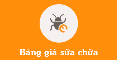 Bảng giá sửa chữa: iPhone, iPad