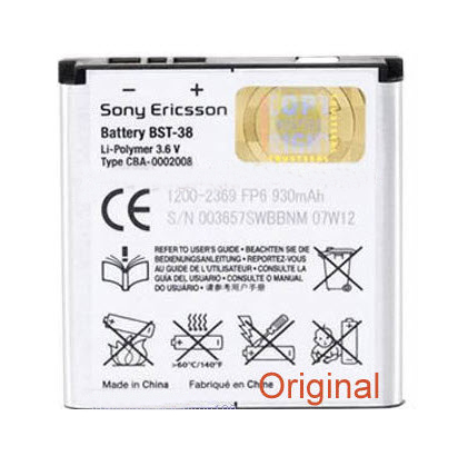 Pin Sony Ericsson BST-38 Original