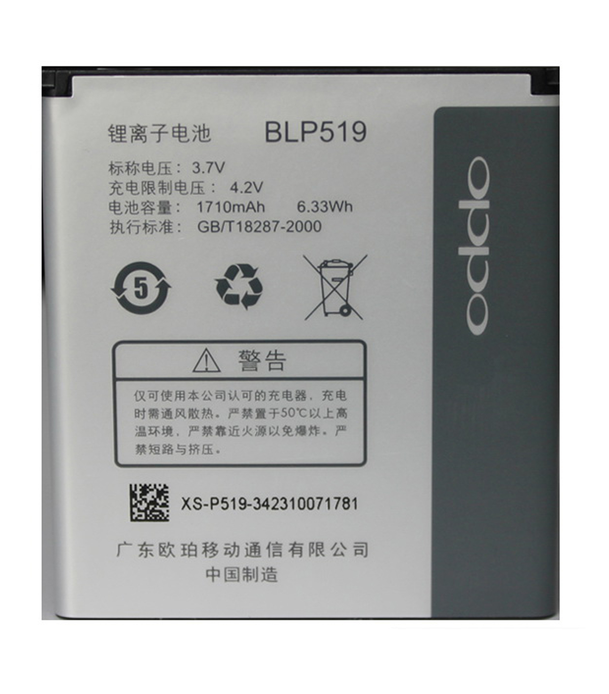 Pin Oppo R815