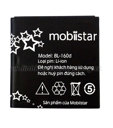 Pin Mobiistar Touch Been 452T BL-160B