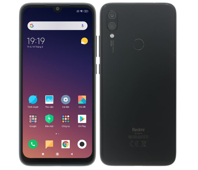 Điện thoại Xiaomi Redmi Note 7 4GB 128GB - Hàng chính hãng