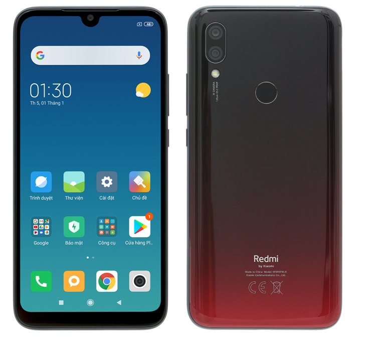 Điện thoại Xiaomi Redmi 7 (3GB/32GB) - Hàng chính hãng 