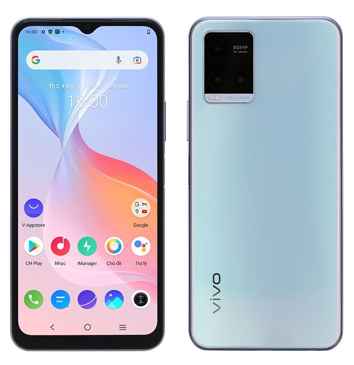 Điện thoại Vivo Y21s 4GB 128GB - Hàng chính hãng