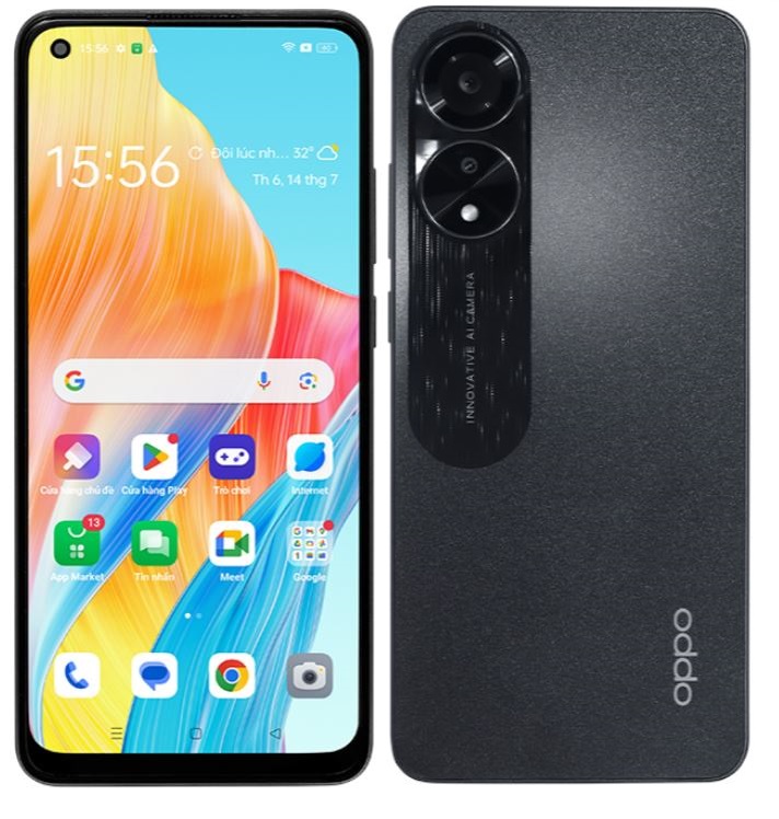 Điện thoại OPPO A78 4G (8GB-256GB)- Hàng chính hãng