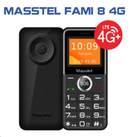 ĐIỆN THOẠI MASSTEL FAMI 8 4G- HÀNG CHÍNH HÃNG